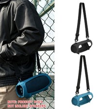 For JBL Charge 5 Blue-tooth Speaker Travel Portable Bag Silicone Case Cover