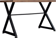 [New]Contemporary Industrial Computer Desk/Hallway Decor Nova Table