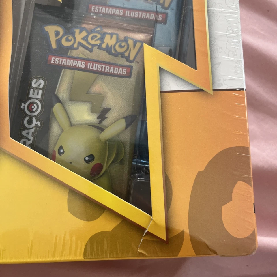 Brazil Pokemon Pikachu EX Red Blue Collection PORTUGUESE Generations Box Sealed - Image 2 of 4