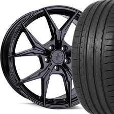 19 Zoll Sommerräder Keskin KT19N BP Felgen 235/35 für Skoda Octavia II Scout 1Z