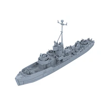 MRY-SFW 1/72 Military Model Kit USS Landing Craft Support LSM Mk3 Water Line