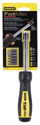 Stanley Fatmax Multi-Bit Ratchet Screwdriver 11.8 in. 1 pc