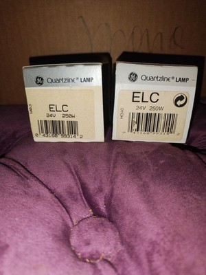 ELC Multi-Mirror Projection Lamp Bulb 24V 250W  GE NOS