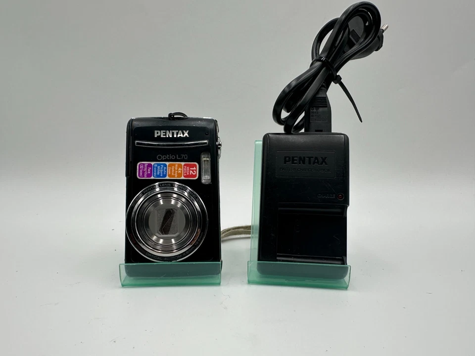 Pentax Optio L70 Digitalkamera 12 MP Schwarz – getestet