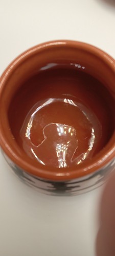 JASPE VON GUATAMALA VINTAGE KAFFEE ESPRESSOTASSEN ROT TON KERAMIK KAFFEETASSEN - Bild 17 von 24