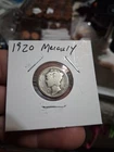 1920 P Mercury Dime circulated 90% Silver  Good G