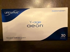 Lifewave Aeon Y-age Patches, 30 Patches , Made in the USA