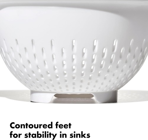 OXO Good Grips 3 Quart Kunststoffsieb, weiß - Bild 5 von 6