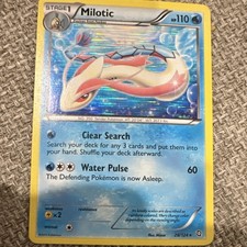 Pokémon TCG Milotic 28/124 Dragons Exalted Holo Rare Stage 1 110 HP Water Pulse on eBay