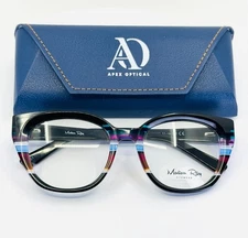 MADISON RILEY FP2132 C1 Multicolor Womens Semi Cat Eye Eyeglasses 52-18-140 B:47