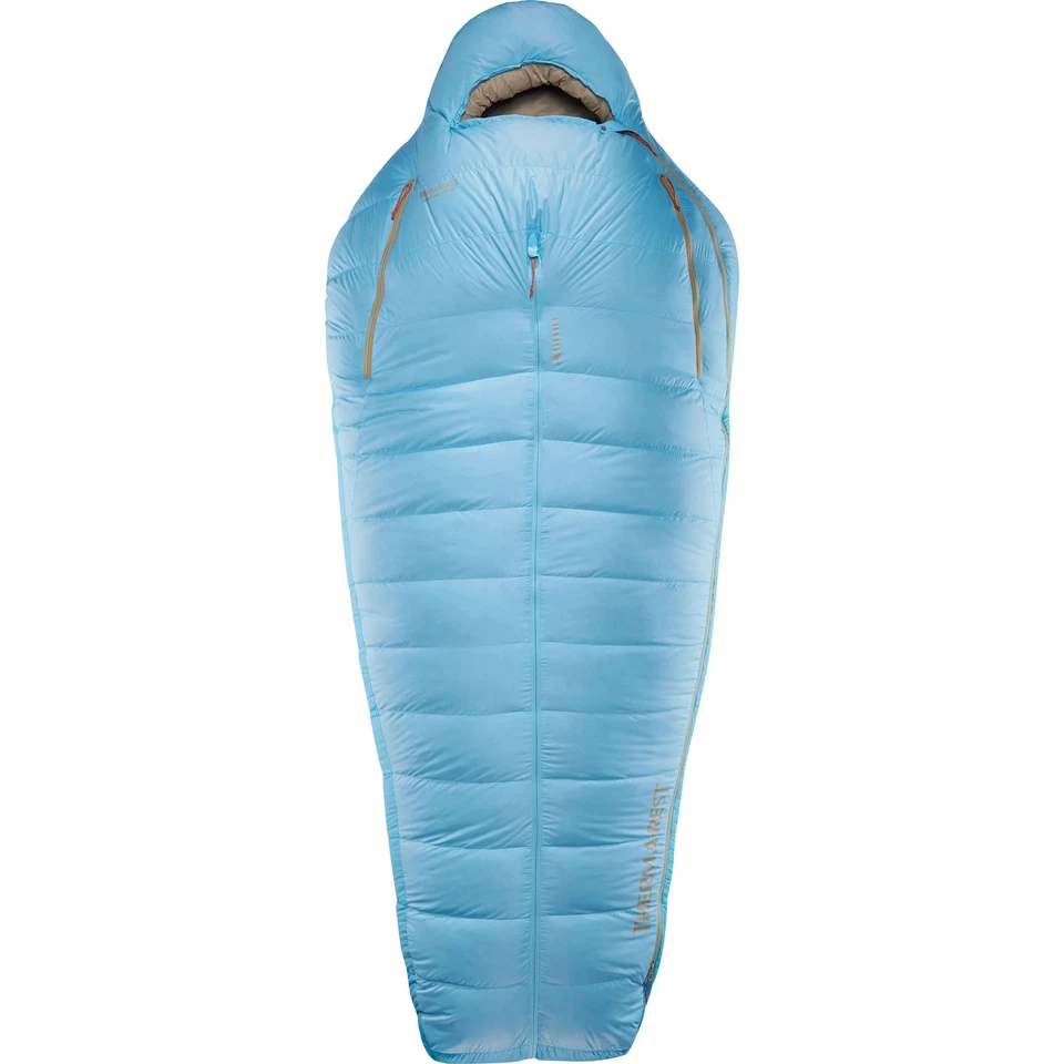 Therm-a-Rest Boost 650 20F/-6C Sleeping Bag, Morning Blue, Short Wide - Image 2 of 4