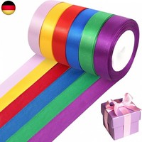 Geschenkband Breit Satinband Bunt Seidenband Schleifenband Hochzeit