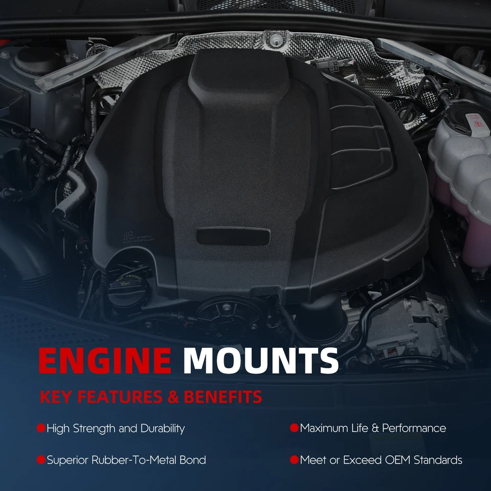 Engine Transmission Gearbox Mount 4E0399151BD For AUDI A8 D3 4.2L 07-10 6.0L S8 - Image 3 of 4