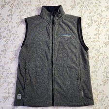 Tyndale FR Vest Men L Gray Fleece Flame Resistant CAT 2 NFPA 2112 Made USA
