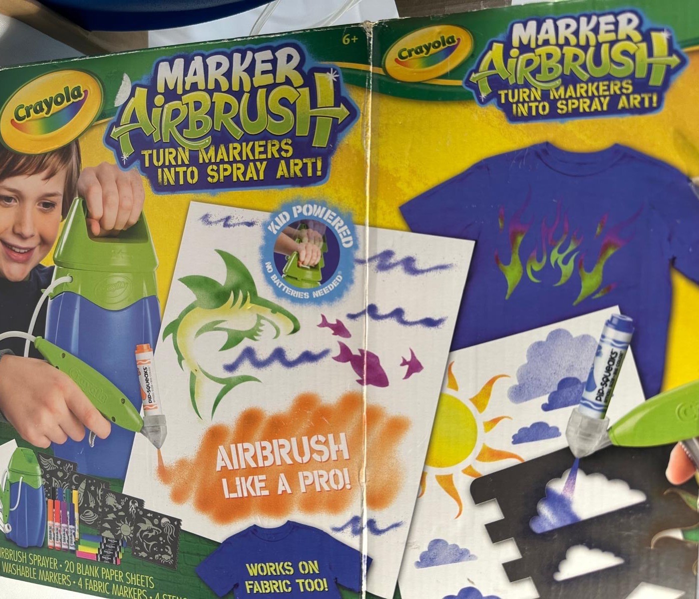 Crayola Marker Airbrush Crayola Airbrush Crayola Air Marker Sprayer Airbrush Set