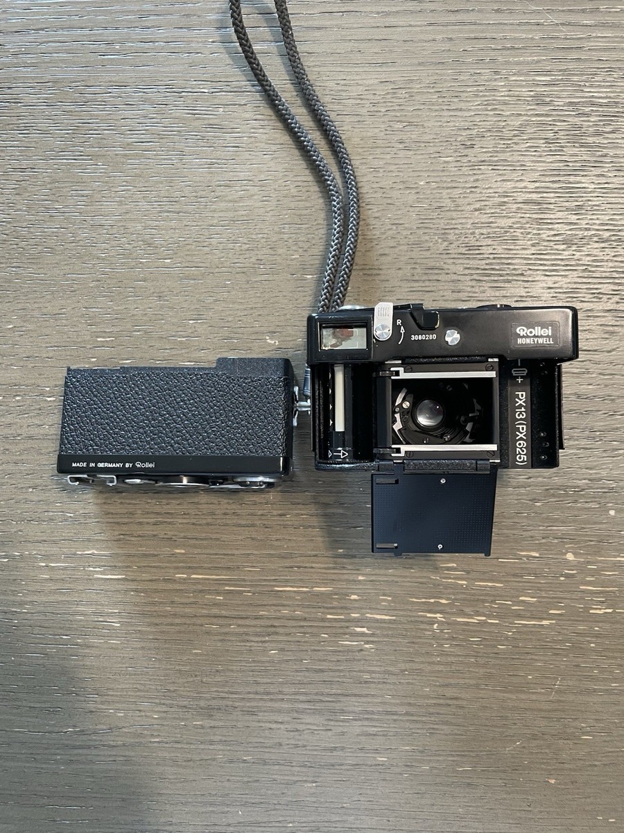Rollei 35 Black Film Camera Germany Made Film Tested Zeiss Lens