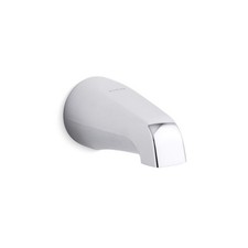 Kohler 373-S-CP Devonshire 4-7/16" Wall-Mount Bath Spout, Slip-Fit Connection