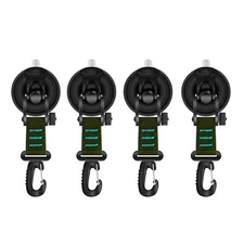 Suction Cup Anchor Securing Hook Tie Down Camping Tarp As Car Side Awning