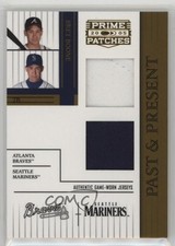 2005 Donruss Prime Patches Past & Present Double Swatch 89/150 Bret Boone 0q1p