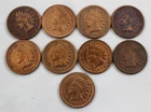 1905 US Indian Head Cent 1¢ Lot of Nine (9)