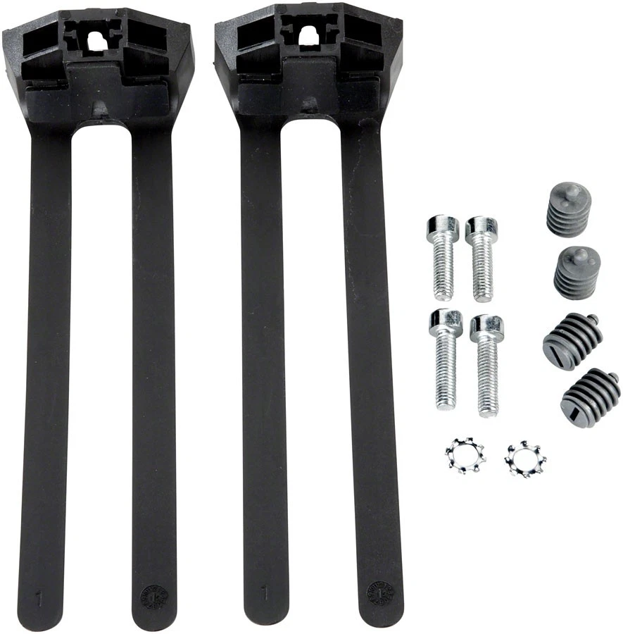 Kryptonite Ring Wheel Lock w/ Plug-In Chain 5.5mm 120cm Chain Black - Image 2 of 2