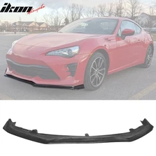 Fits 17-20 Toyota 86 GR V2 Style Front Bumper Lip Splitter Air Dam Spoiler PU