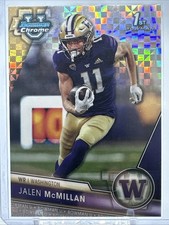 2023 Bowman University Chrome - Jalen McMillan #164 X-Fractor (RC)