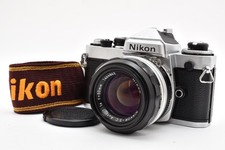 Nikon Fe Slr Film Camera Ai Converted Nikkor-S.C Auto 50mm F1.4 N.Mint 7226