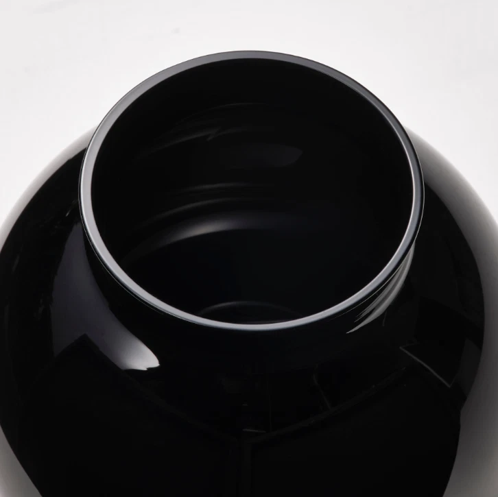 IKEA KONSTFULL Tisch-Blumenvase, schwarz, 4 Zoll, 10 cm BRANDNEU - Bild 2 von 4