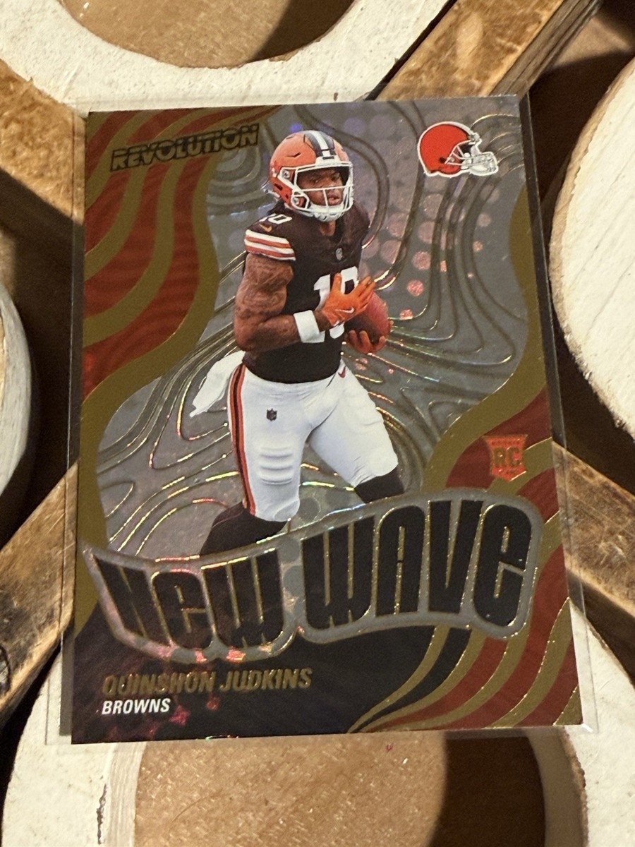 2025 Panini Revolution Quinshon Judkins New Wave Cleveland Browns