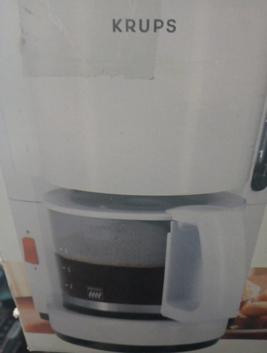 Krups Type 183 Pro Cafe 4 Cup Automatic Drip Coffee Maker White