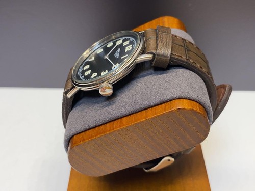 LONGINES Cal.12.68Z Black Dial Men's Watch Flee shipping - Picture 7 of 10