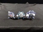 Vintage Tomy Pokemon Toy Lot Of 3 Poliwag Poliwhirl Poliwrath 90s 1999 OG