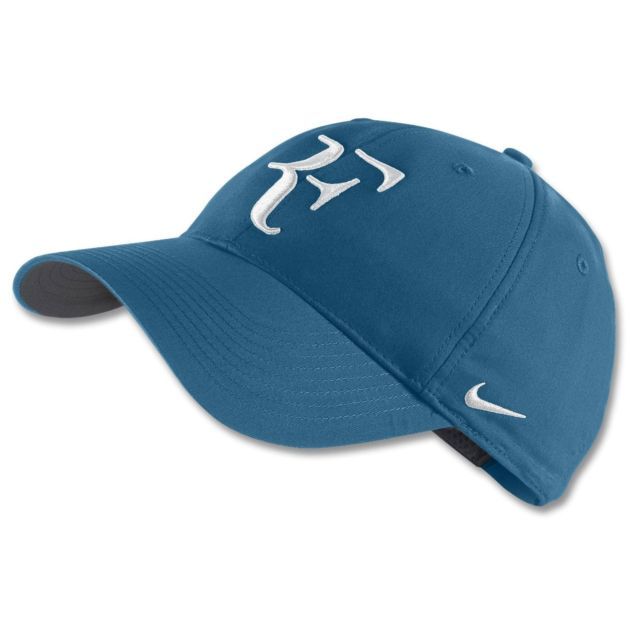 Nike RFキャップ オリーブグリーン New Nike RF Roger Federer Hat Cap Blue Green Abyss/White Dri