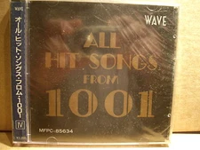 ALL HIT SONGS FROM 1001 - Vol. 4 - WAVE mfpc-85634 (made in JAPAN)  - SEALED CD