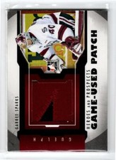 2012-13 ITG Heroes and Prospects Jersey Patches #M27 Garret Sparks *#/25
