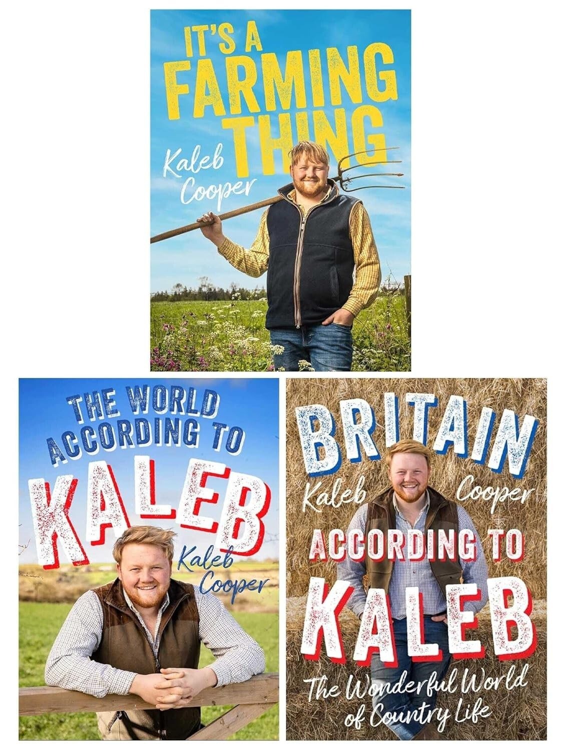 Kaleb Cooper Collection 3 Books Britain According to Kaleb, It's a Farming Thing - Image 3