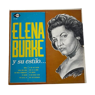 Elena Burke Y Su Estilo LP Vinyl Record Album Latin Suave LP-124