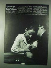 1967 Nikon Nikkor Lenses Ad - Available Light