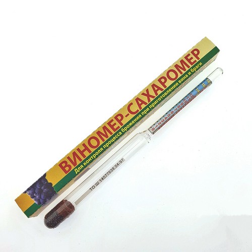 0-25% Sugar 0-12% Alcohol Sugar Meter Vinometer WINE VINE BEER MASH PROOF TESTER - Picture 4 of 6