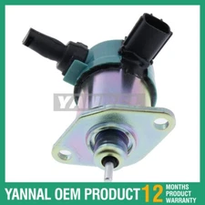 12V Fuel Shut Off Stop Solenoid 17208-60016 For Kubota V1505 V1305 D1105 D1005