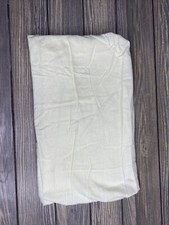 Vintage Crib Sheet Yellow 49x32  