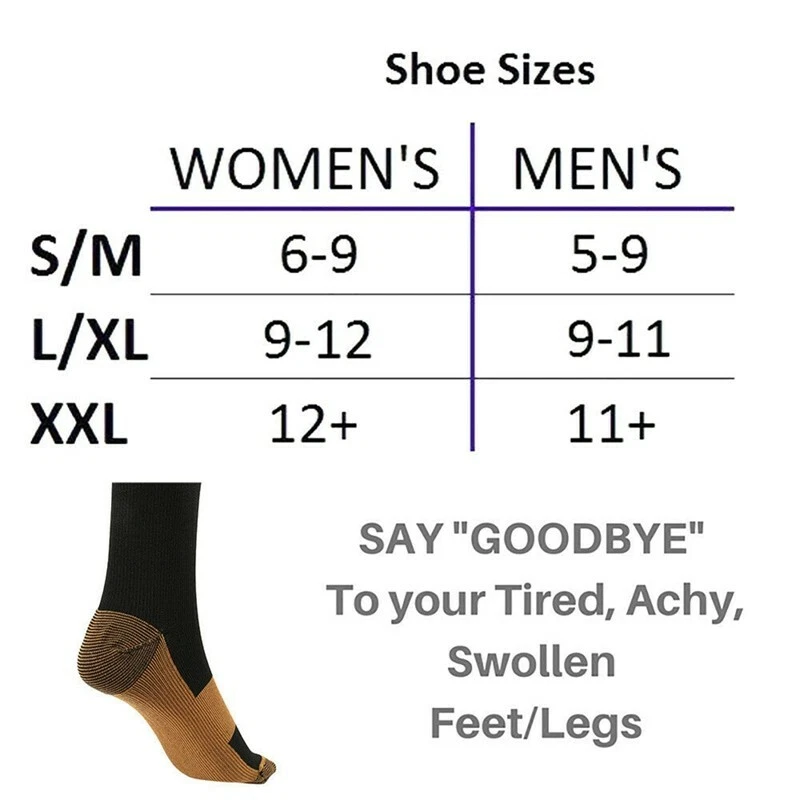11+ Stocking Size Chart