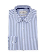 Double Two Cadet Stripe Long Sleeve Shirt for Men's GS4234 15 - 23, 2 Colours