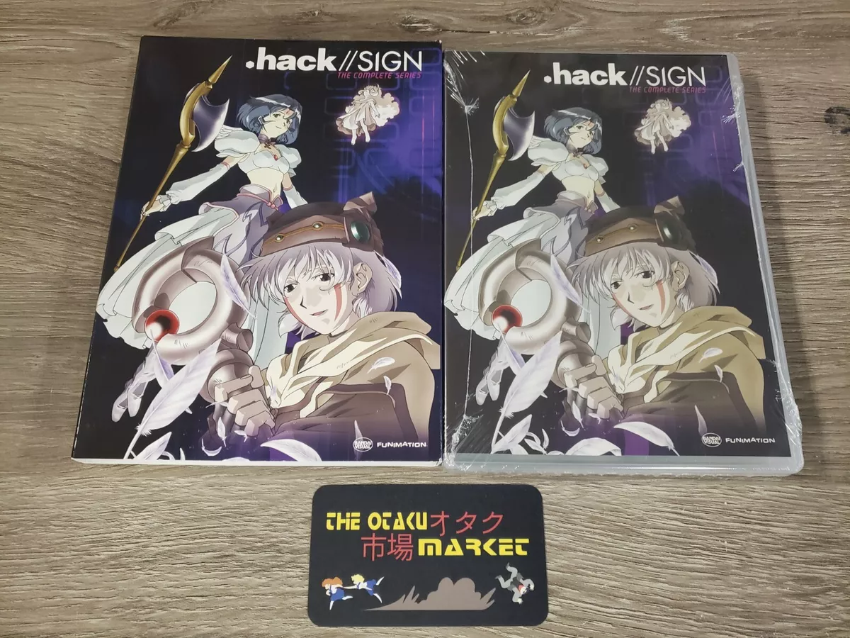 Hack Sign / NEW anime on DVD . Dot hack from Funimation