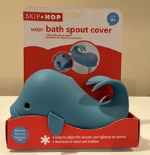 BRAND NEW Skip Hop Moby Bath Spout Cover Protector Universal Fit Blue Whale