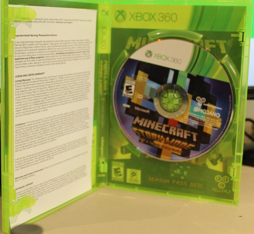 Minecraft: Story Mode Season Pass Disc Standard Edition Xbox 360 MCSX3ST -  Best Buy