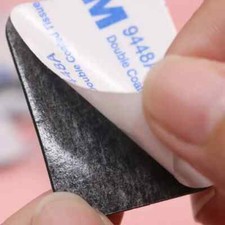 Heavy Duty Strong Double Sided Tape Set Black EVA Foam for Walls, Floors, Doors