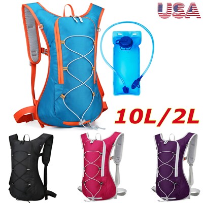 2L Water Bladder Bag Hydration Backpack Pack for Hiking Camping Cycling Outdoor