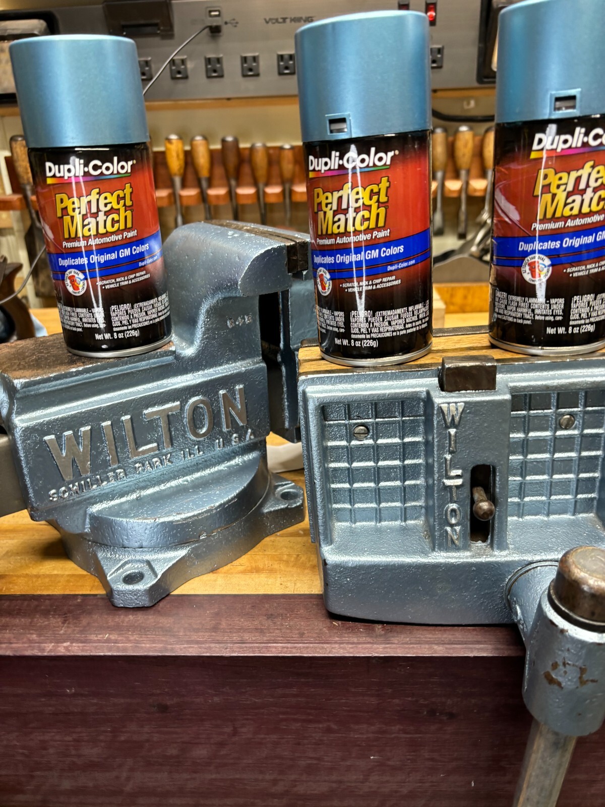 Wilton Vise Spray paint 3 cans 8oz each eBay